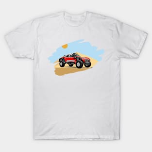 X Raid Desert Print T-Shirt